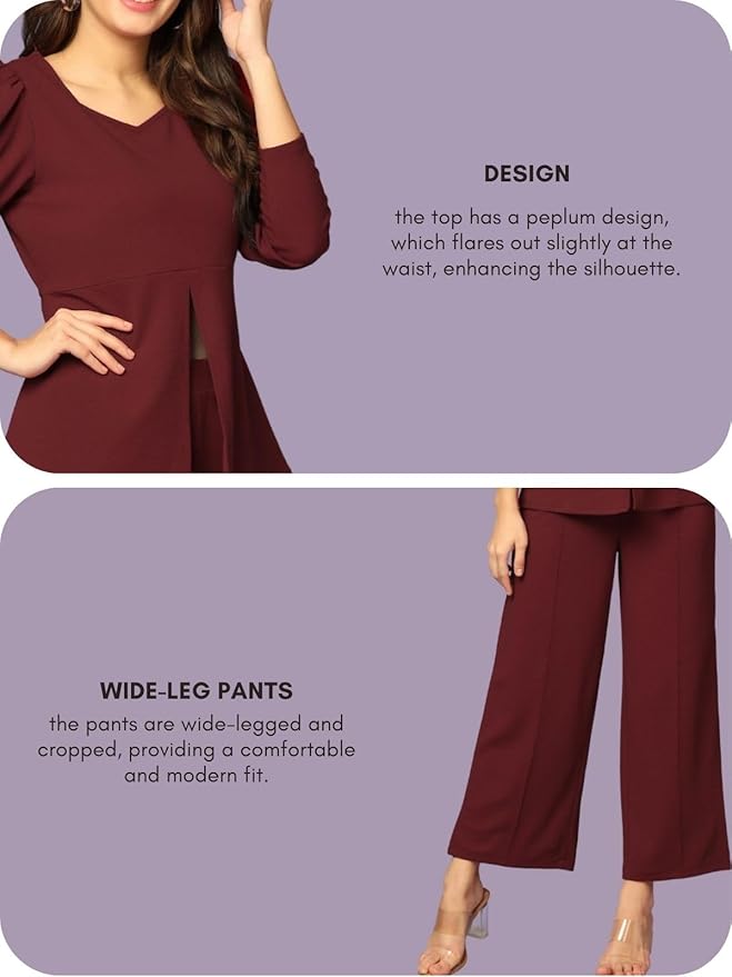 GRECIILOOKS Co Ord Set For Women Stylish | Dress for Women | Trendy Summer Travel Outfit | Lightweight 2 Piece for Holiday Look & Puja | A Line Dresses For Women | Stylish Midi Party Dress for Women | Winter Casual Wear